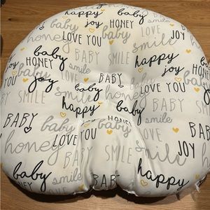 Boppy baby lounge pillow.